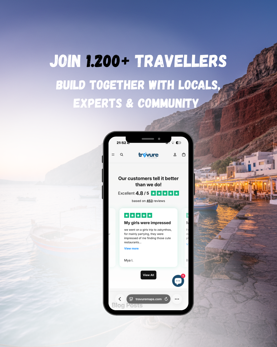 Santorini Travel Map