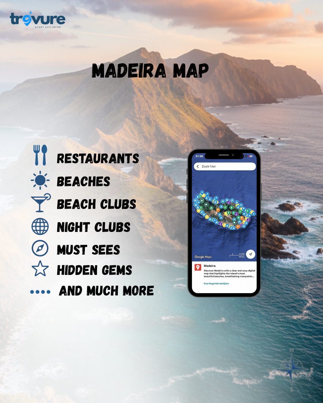 Madeira Travel Map