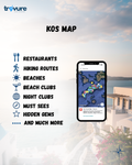 Kos Travel Map (Greece)