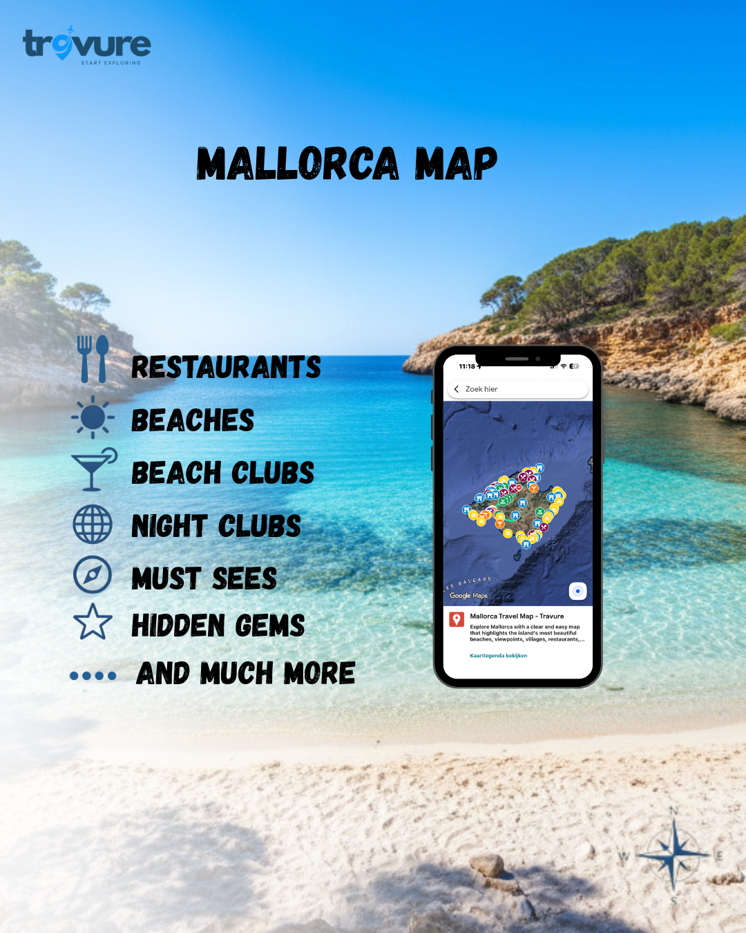 Mallorca Travel Map