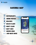 Sardinia Travel Map (Italia)
