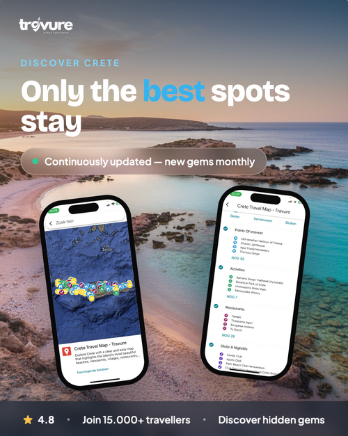 Crete Travel Map (Greece)