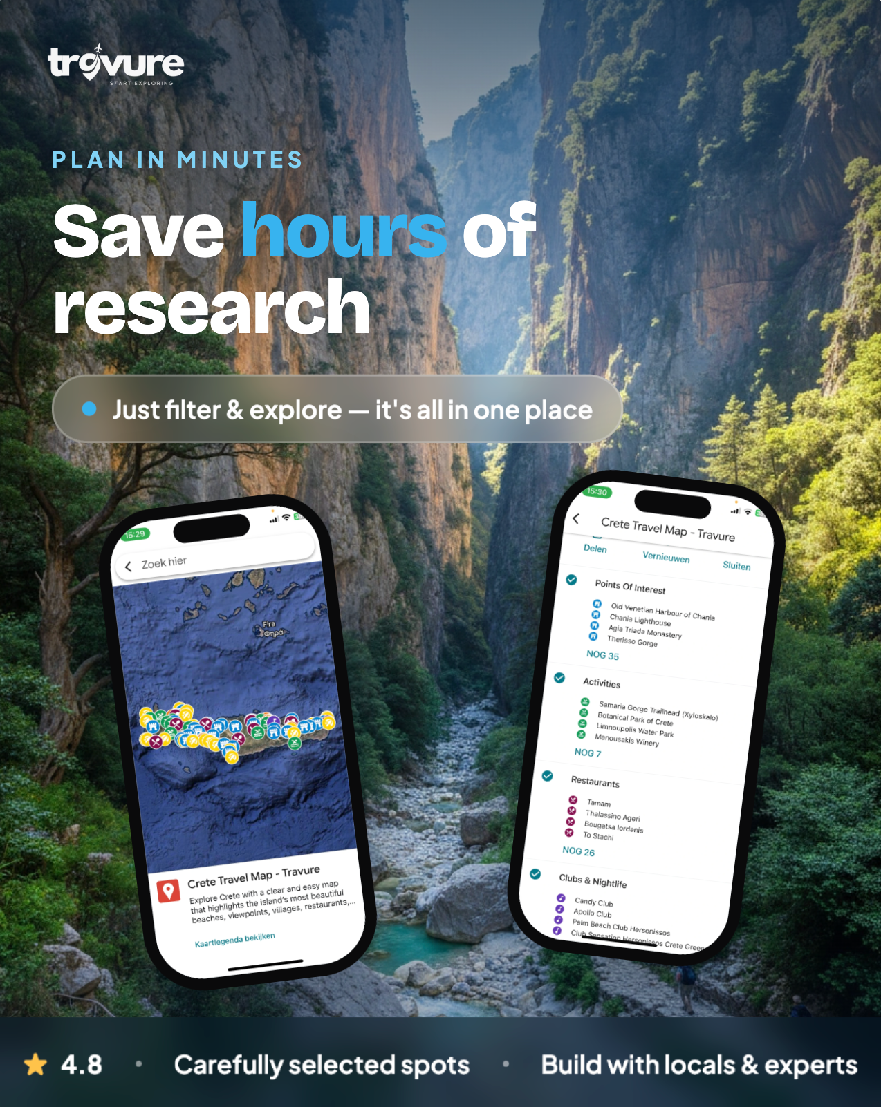 Crete Travel Map (Greece)