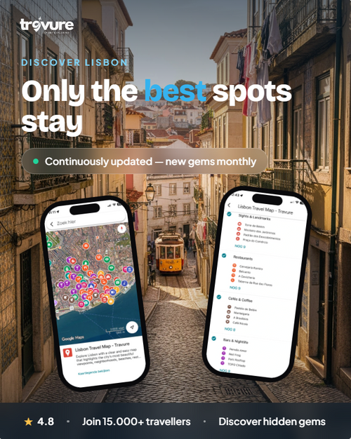 Lisbon Travel Map (Portugal)