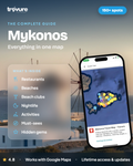 Mykonos Travel Map (Greece)