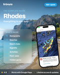 Rhodes Travel Map (Greece)