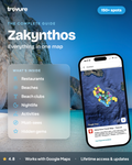 Zakynthos Travel Map (Greece)