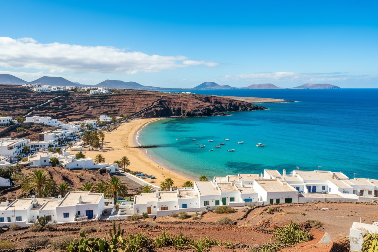 Lanzarote Travel Map (Spain)